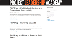 Desktop Screenshot of projectleadershipacademy.com